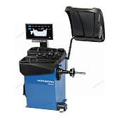 Станок балансировочный автоматический с дисплеем, с пневматическим валом, синий NORDBERG 4523PA1(B)_P