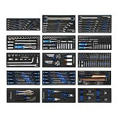 Набор инструментов 265 предметов, для тележки, 15 ложементов NORDBERG TS15265