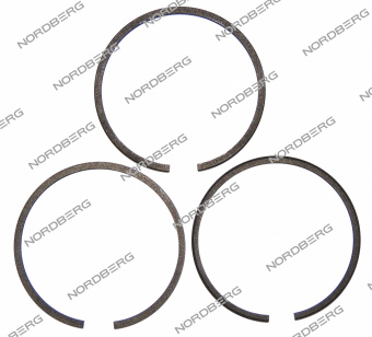 Комплект поршневых колец NORDBERG на один поршень для головки NCE400