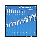 Набор ключей комбинированных 20 шт, планшет тетрон NORDBERG 10220P