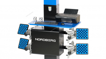 NORDBERG СТЕНД СХОД-РАЗВАЛ 3D модель C804 четырехкамерный