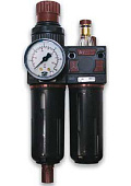 Фильтр регулятор ASTUROMEC с манометром и лубрикатором F154/3 (61153) 1/2"