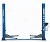 Подъемник 220V 2х стоечный 4т, со снятием стопоров с одной колонны (синий) NORDBERG N4120BM-4B