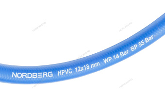 NORDBERG ШЛАНГ H1218HPVC воздушный гибридный PVC ?12х18мм, (бухта 50 м) 1м