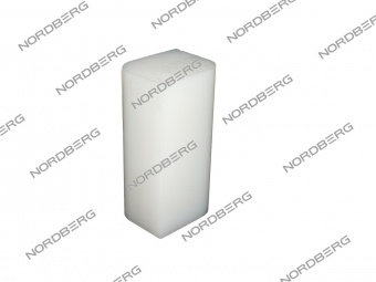 NORDBERG ЗАПЧАСТЬ БЛОК скольжения (ВСТАВКА пластик) для N4121A-4T
