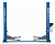 Подъемник 380V 2х стоечный 4т, со снятием стопоров с одной колонны (синий) NORDBERG N4120BM-4B